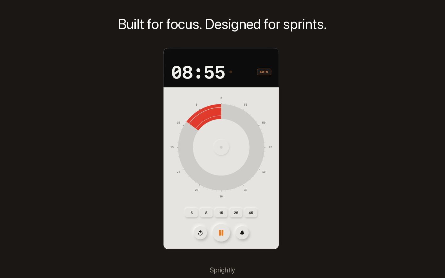 Sprightly with under 9 minutes remaining